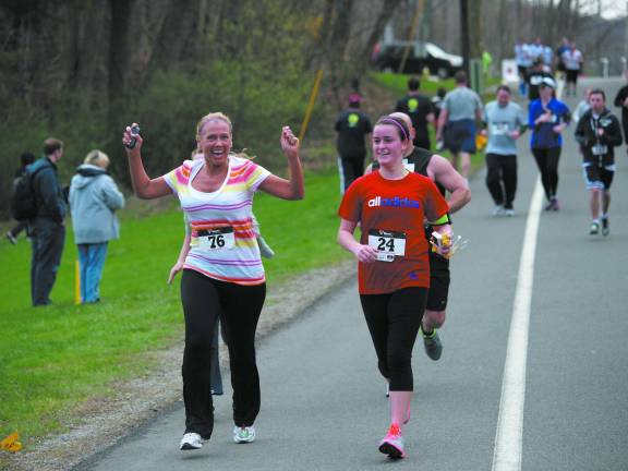 Patti Dow of West Caldwell and Courtney Buchholz of Oak Ridge.