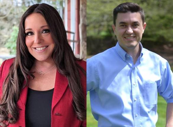 Dawn Fantasia and Mike Inganamort were leading in the Republican primary for two seats in the state Assembly, according to unofficial results.