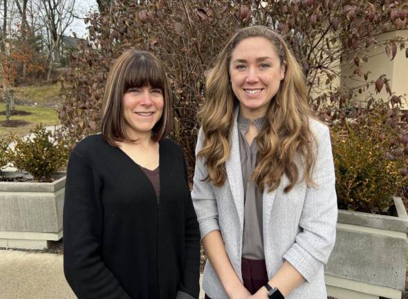 The parenting workshops will be co-facilitated by Noreen Kilduff, left, of Little Sprouts Early Learning Center, and Haley McCracken of Project Self-Sufficiency. (Photo courtesy of Project Self-Sufficiency)