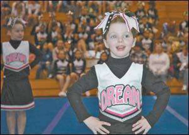 The Wallkill Valley Cheerleading Invitational last Friday included teams from Hardyston, Franklin, Ogdensburg and Sussex.