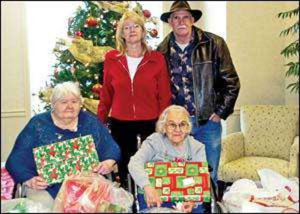 SussexBank delivers holiday joy to local seniors