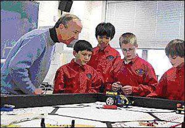 Robotics event at Pope John High