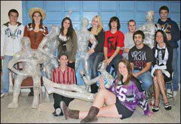 Vernon High artists make plastic people