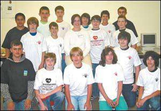 Successful vet inspires seventh grade students