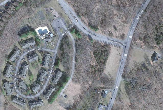 An aerial view of the Indian Field area in Hardyston.