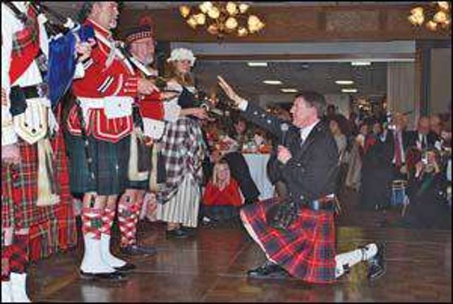 Attorney fulfills yearly Scottish tradition