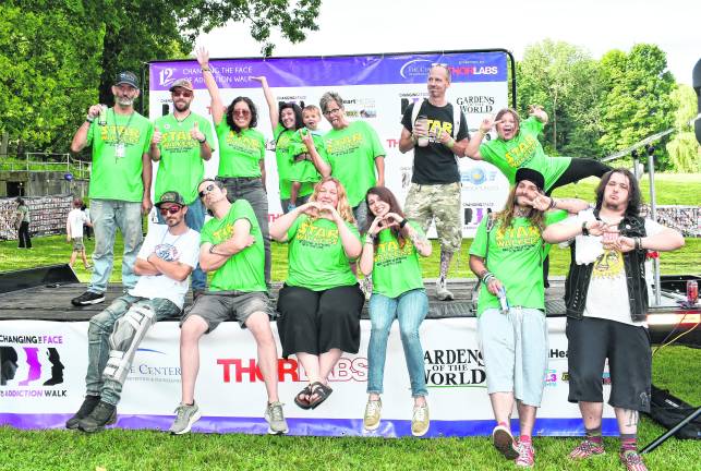 The Star Walkers pose for a photo.