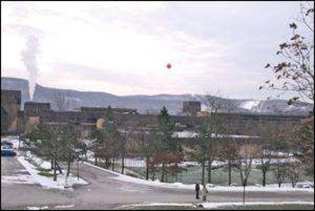 Legends lofts balloons to show height of new building