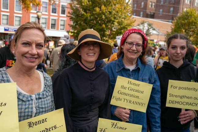 Women over time: Jeanne Apryesz, Amy Lehne, Laura Lorben