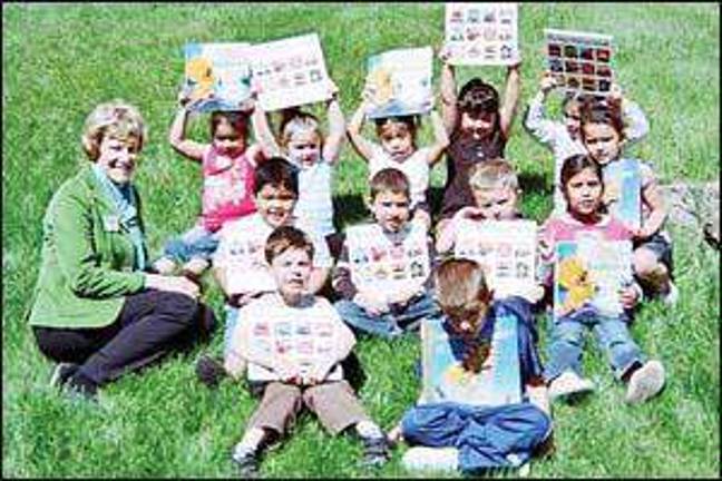 Promoting literacy by giving books to children