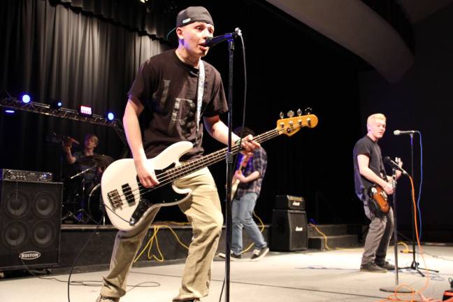 Photo by James J. Mazzella Hamburg's 'Losing Streak' took first place at the Battle of the Bands.