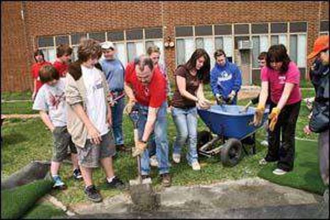Pitching in