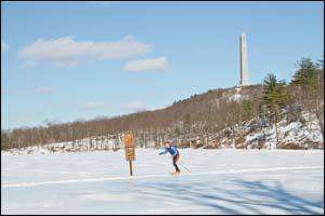 Winter wonderland at High Point State Park
