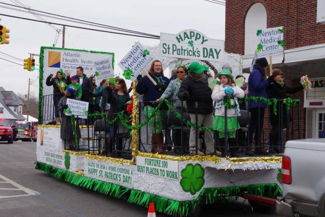 Hundreds came out to celebrate Irish heritage