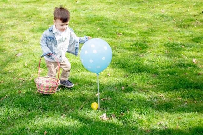 The calendar is full of local Easter egg hunts and other holiday activities. (Photo by Sammie Finch)