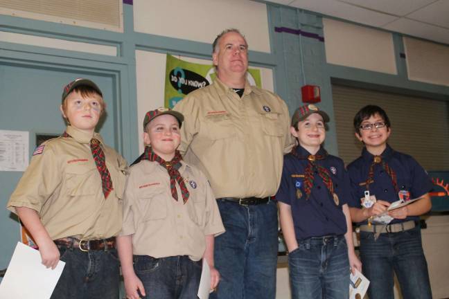 Scouts earn Arrow of Light