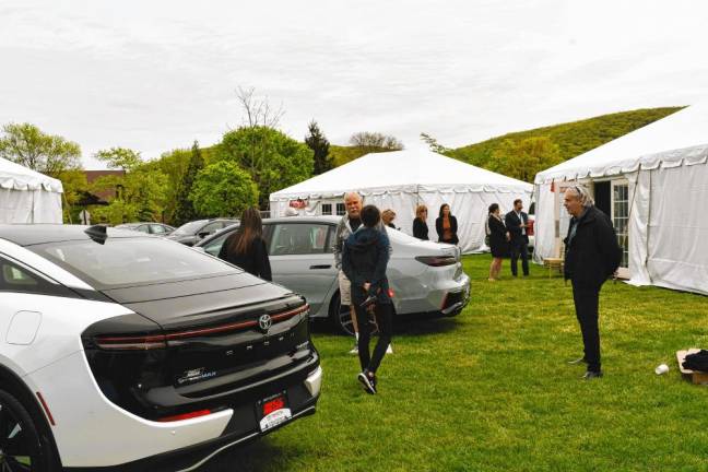 WF2 Paul Miller Auto Group provides luxury vehicles for test drives Saturday, May 4 at the New Jersey Wine &amp; Food Festival at the Crystal Springs Resort in Hamburg.