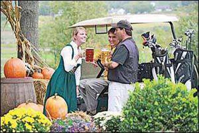 Birdies, beers and brats at resort