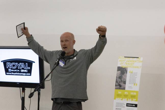 John Oostdyk, executive director of Servant’s Heart Ministry is shown at the open house.