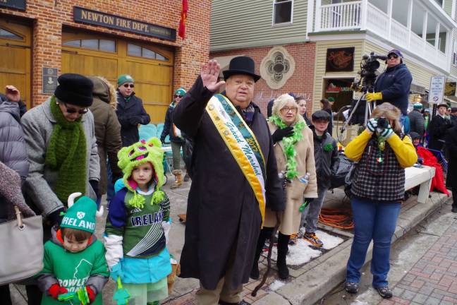 The 2017 Grand Marshal Paul Crowley