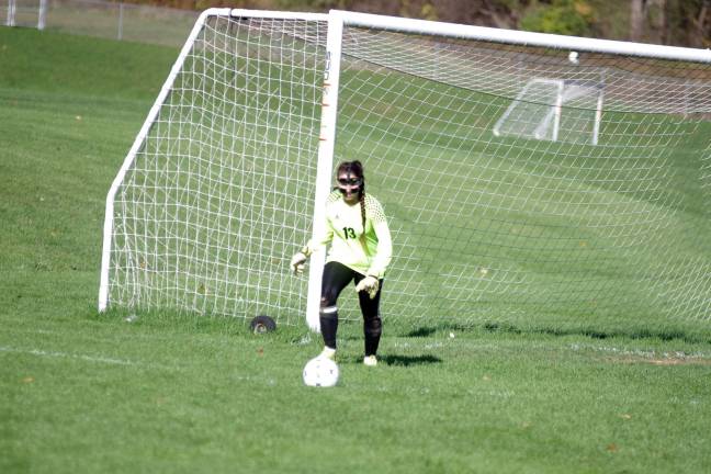 High Point goalkeeper Eve Sarracco accomplished 24 saves.
