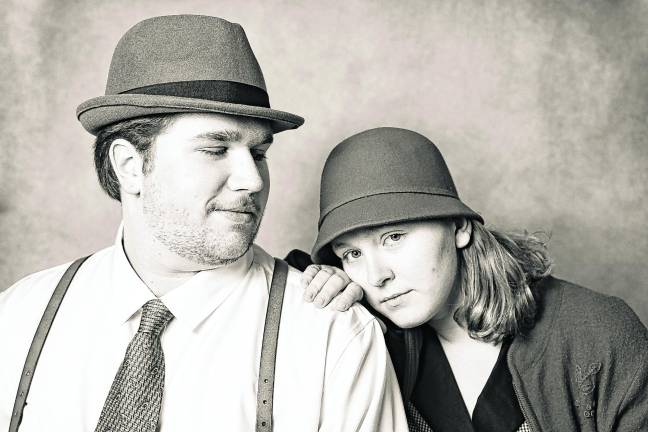 Luke Simmons as Richard Hannay and Elana Spagna as Anabella Pamela Margaret.