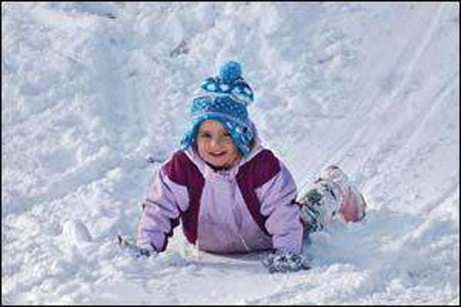 First big snowfall of the year = happiness