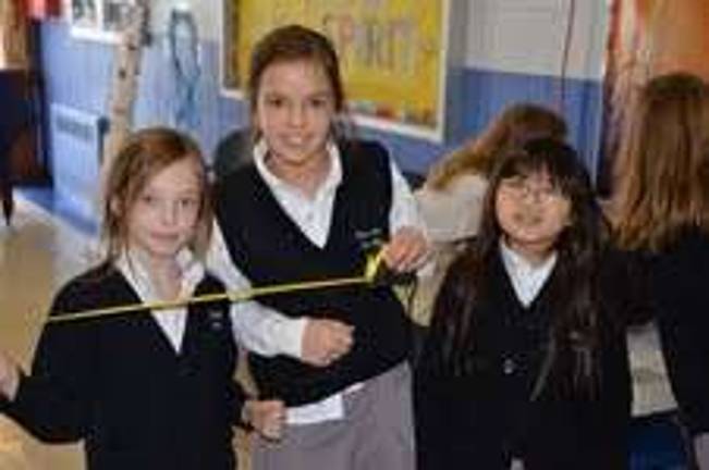 Immaculate Conception students learn about measurements