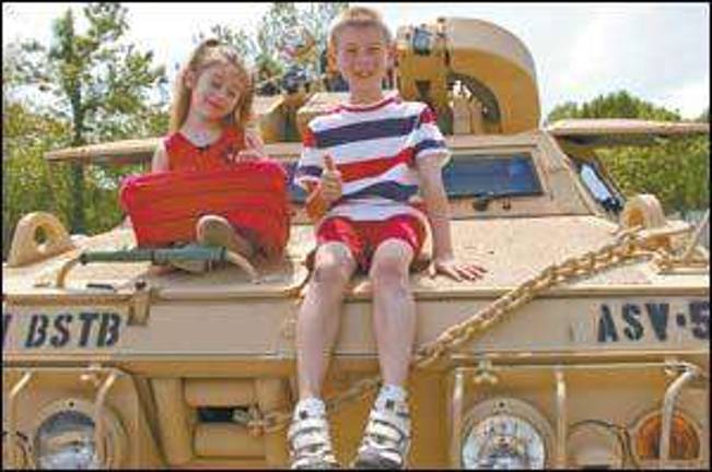 A Red, white and blue day