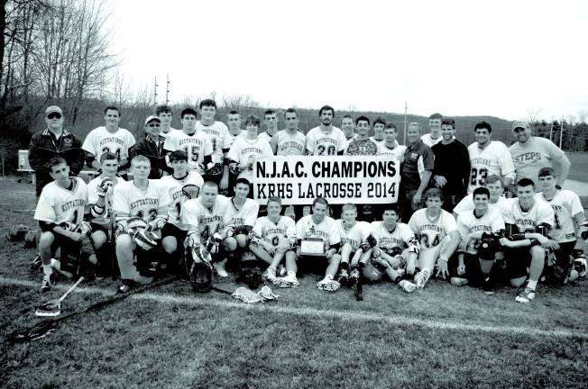 The Kittatinny Cougars are NJAC Champions. Kittatinny Regional High School defeated Wallkill Valley Regional High School in boys varsity lacrosse on Monday, April 28, 2014. The final score was 20-5. Kittatinny clinched the NJAC Independence Division for its first championship in program history. The game took place at Kittatinny Regional High School in Newton, New Jersey.