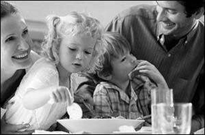 Family mealtime is an important part of the day