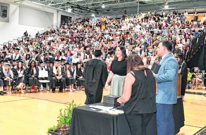 More than 150 seniors graduated from Wallkill Valley Regional High School on June 18.