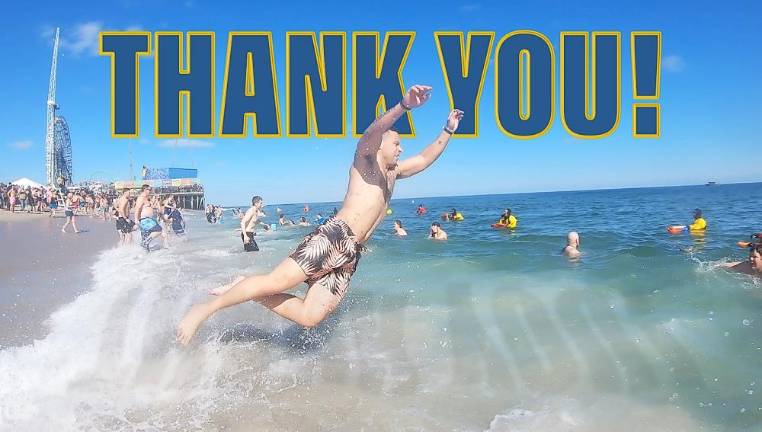 Can't get enough polar punishment? There Plunges happening all over the Garden State, like this one at Seaside Heights. To find out more follow NJ Polar Plunge on Facebook. (NJ Polar Plunge Facebook photo)