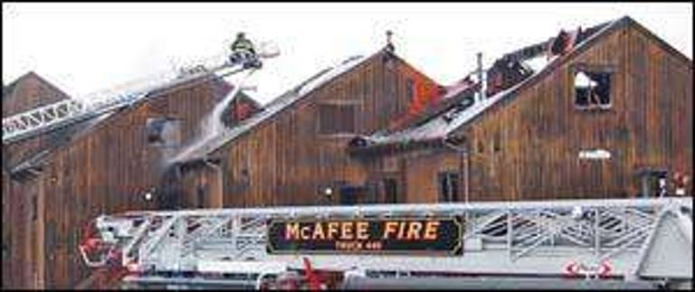 Fire destroys condos