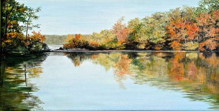 Carole Fortenbach, Island Reflections