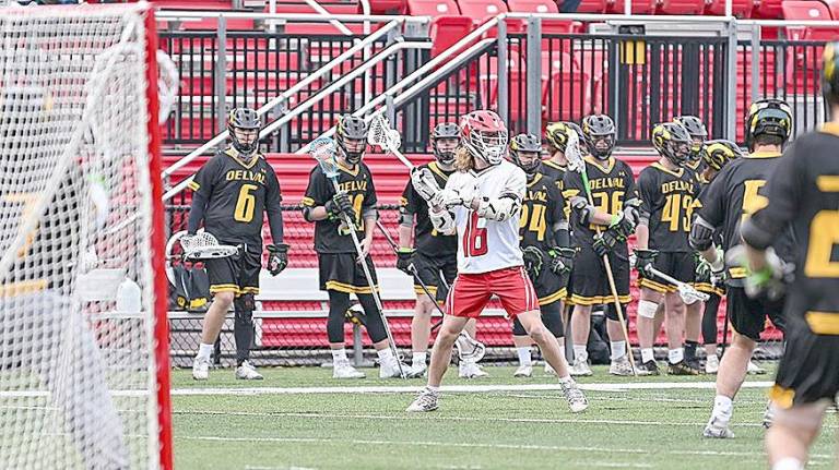 Ryan Houghtaling played attack for the Albright College men’s lacrosse program this past season.