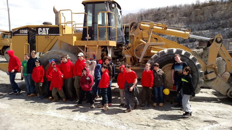 Franklin Boy Scouts camp at Sterling Mine