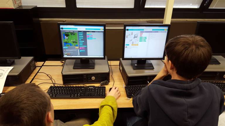 High Point students, teachers take part in Hour of Code