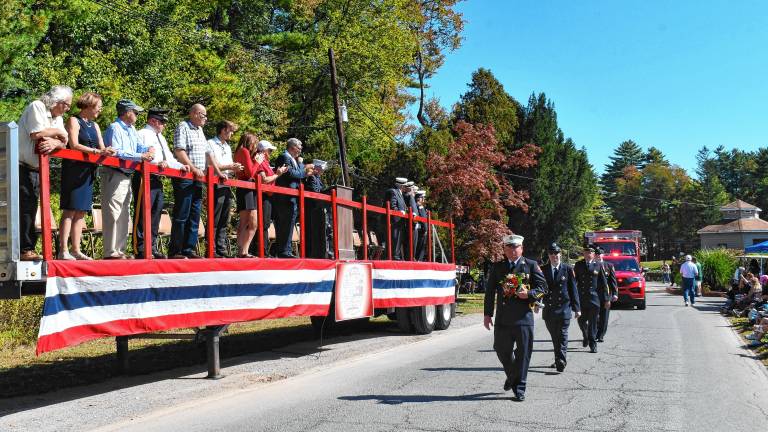 <b>The annual Sussex County Firemen’s Association Inspection Day &amp; Parade is hosted by Montague Township Fire &amp; Rescue on Saturday, Oct. 4. (Photos by Maria Kovic)</b>