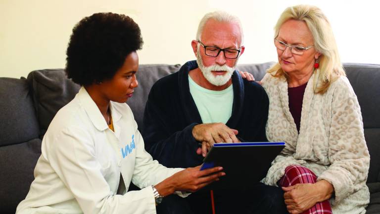 VNA supports homebound seniors and those who serve as their family caregivers. Free and reduced-cost services may be available to those who qualify.<i> </i>