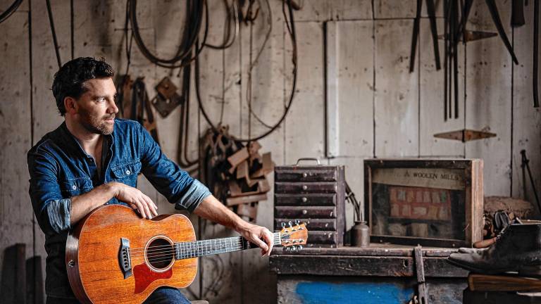 <b>Singer-songwriter Eli Lev will perform Thursday, Oct. 9 at Krogh’s Restaurant &amp; Brew Pub in Sparta. (Photo provided)</b>