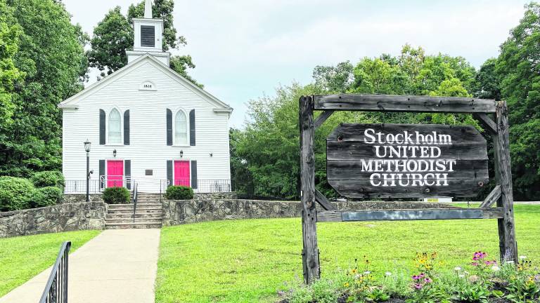 The Stockholm United Methodist Church.