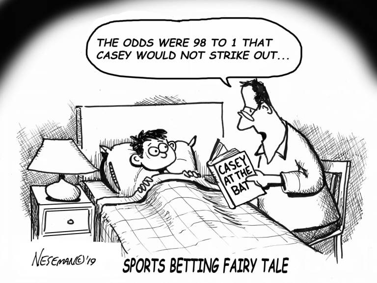 Cartoon SPORTS BETTING