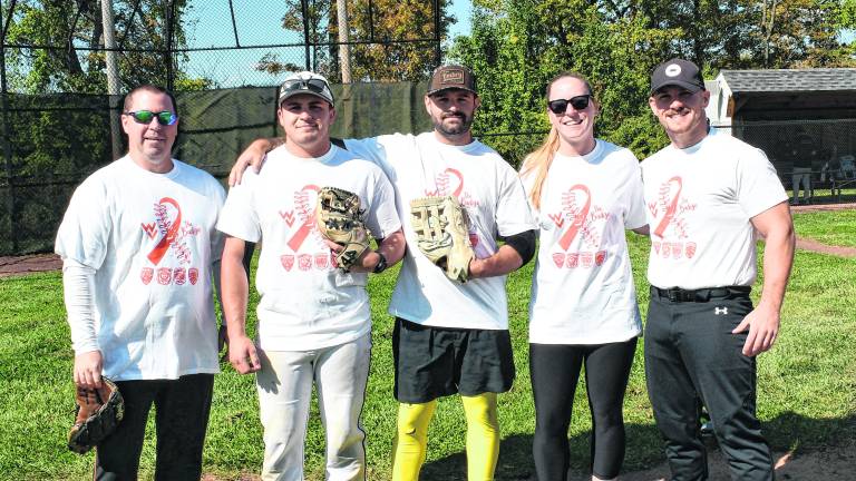 The police team was made up of Sgt. Andrew Norman, Hardyston; Ptl. Robert Baumann, Vernon; Ptl. Joseph Roccasanta, Vernon; Det. Faith Ely, Somerset County Prosecutor's Office; Ptl. Connor Fitzsimmons, Vernon.