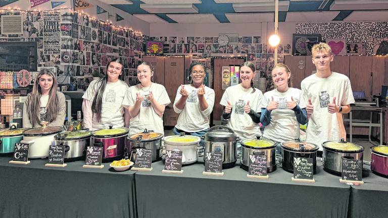 Holly Carpentier, Alyssa Roccisano, Ashley Caraccio, Makayla Cherry, Hailey Phillips, Destiny Cerracchio, Michael Gibson are shown.