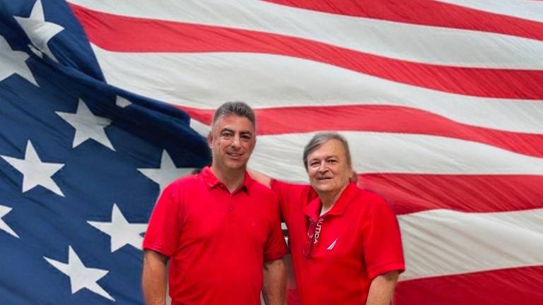 Hardyston councilmen Anthony Ceglia and Brian Kaminski