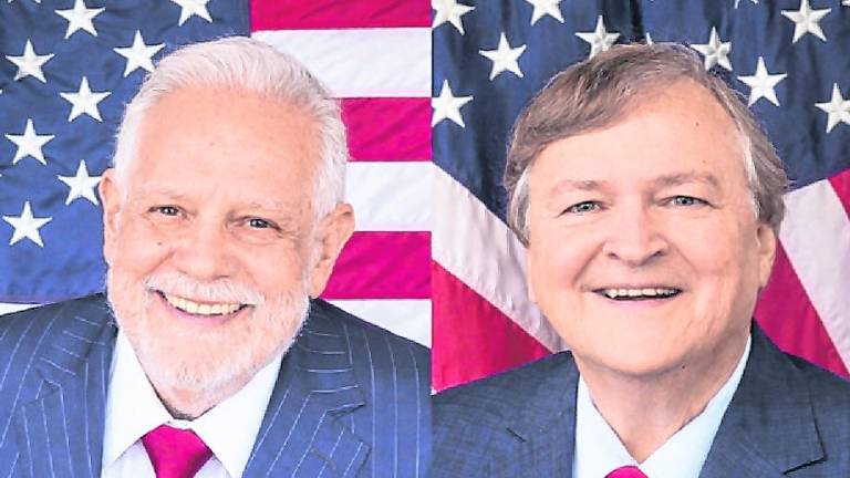 Frank Cicerale, left, and Brian Kaminski, right.