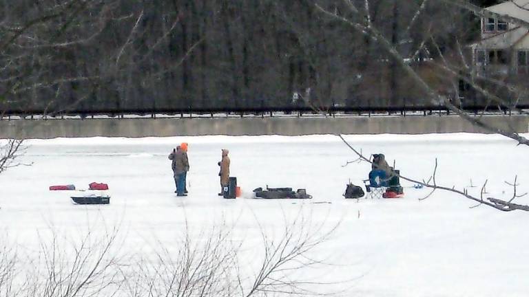 A sporting day on the ice